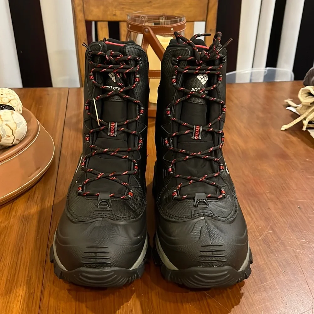 Columbia Bugaboot Boots III black Waterproof Winter 200g Insulation Mens Sizes